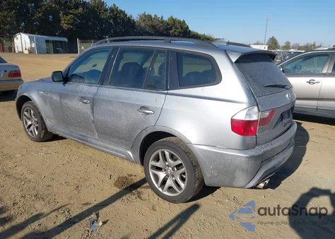 2008 BMW X3 3.0Si z USA, uszkodzony, nr VIN WBXPC93428WJ10617